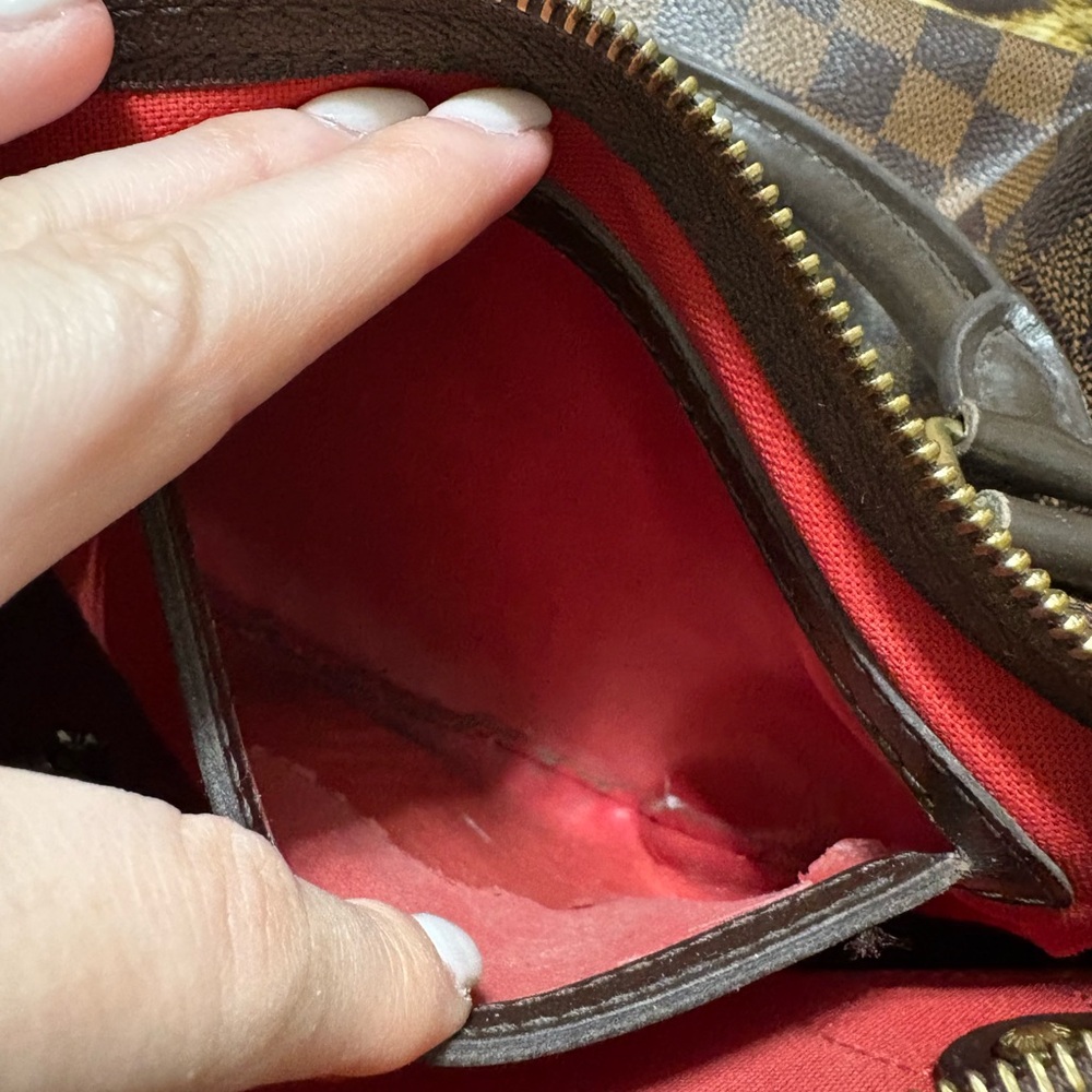 100 % authentic Louis Vuitton Speedy 30 Checkered Brown Handbag - Picture 8 of 8